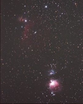 Orion region including M42